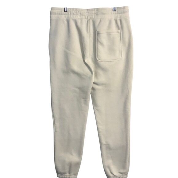 CROOKS & CASTLES LOGO SWEATPANT JOGGERS WHITE - XL - Picture 2 of 4